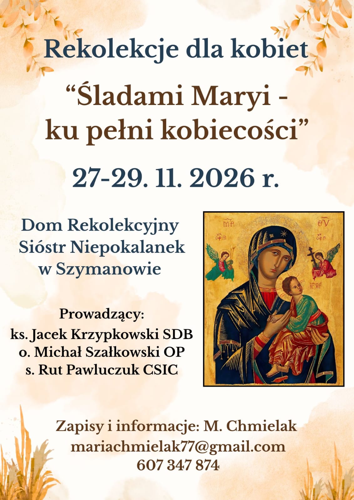 Śladami Maryi - ku pełni kobiecości